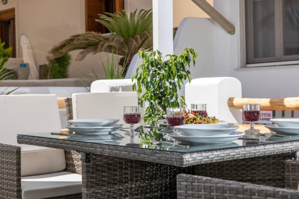 Arktos Luxury Apartment Naxos City Exterior foto